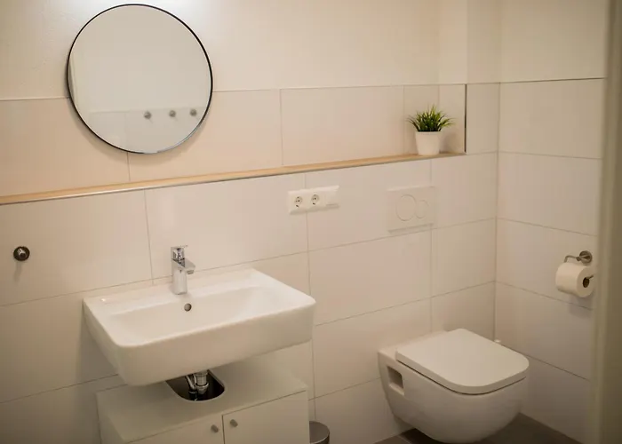 Nyaraló Hugos Design House Am Waldrand - Ruhig & Modern *