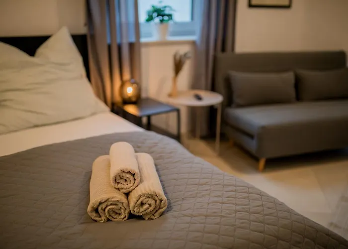 Hugos Design House Am Waldrand - Ruhig & Modern Nyaraló *