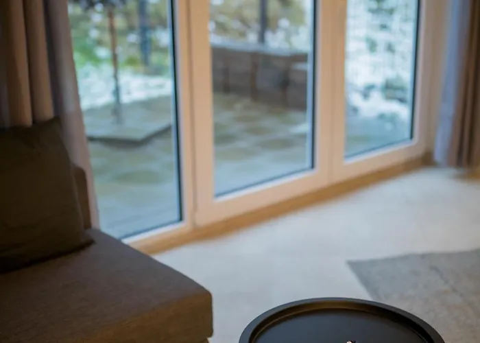 Nyaraló Hugos Design House Am Waldrand - Ruhig & Modern