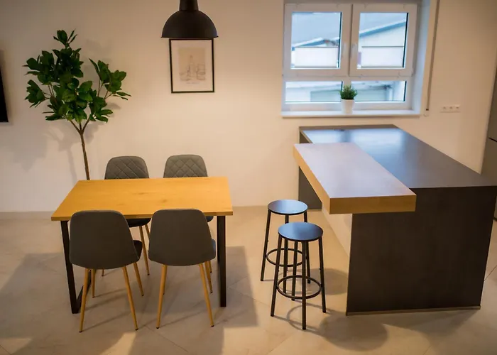 Nyaraló Hugos Design House Am Waldrand - Ruhig & Modern