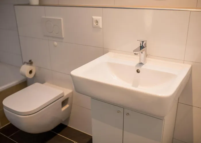 Nyaraló Hugos Design House Am Waldrand - Ruhig & Modern