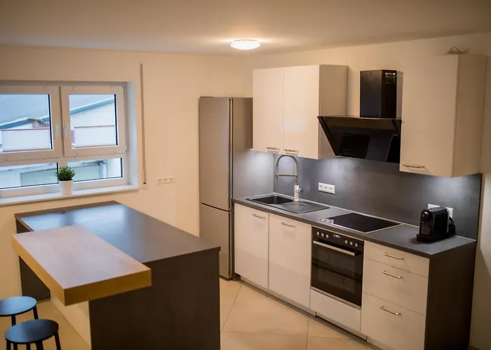 Nyaraló Hugos Design House Am Waldrand - Ruhig & Modern Bensheim