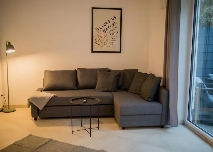 Nyaraló Hugos Design House Am Waldrand - Ruhig & Modern