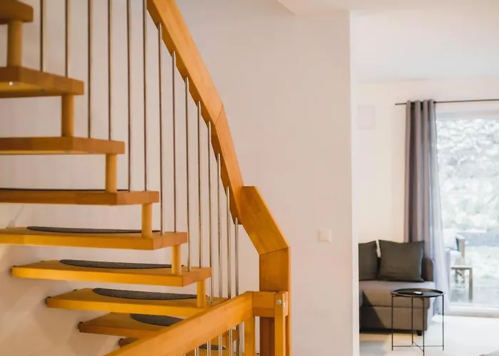 Nyaraló Hugos Design House Am Waldrand - Ruhig & Modern